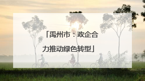 禹州市：政企合力推动绿色转型