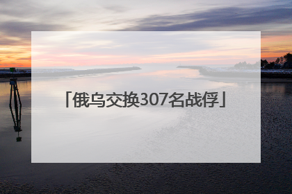 俄乌交换307名战俘