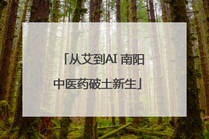 从艾到AI 南阳中医药破土新生