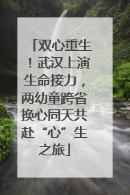 双心重生！武汉上演生命接力，两幼童跨省换心同天共赴“心”生之旅