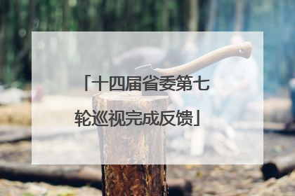 十四届省委第七轮巡视完成反馈