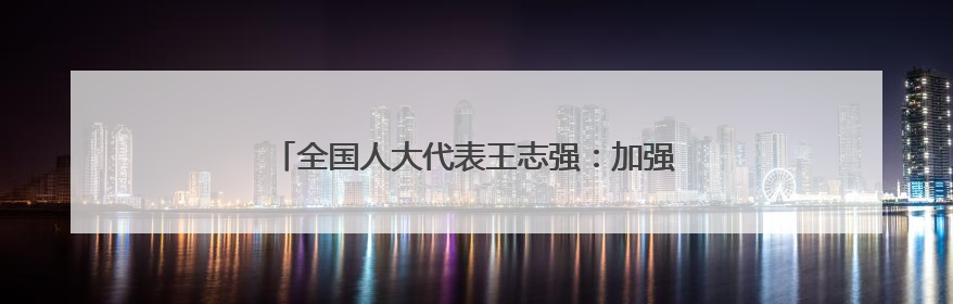 全国人大代表王志强：加强东北抗联革命文物保护利用