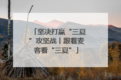 坚决打赢“三夏”攻坚战丨跟着麦客看“三夏”