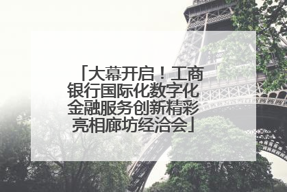 大幕开启！工商银行国际化数字化金融服务创新精彩亮相廊坊经洽会