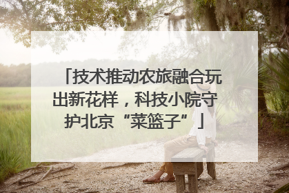 技术推动农旅融合玩出新花样，科技小院守护北京“菜篮子”