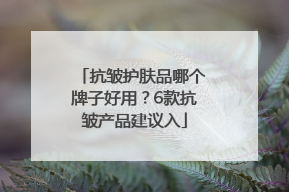 抗皱护肤品哪个牌子好用？6款抗皱产品建议入