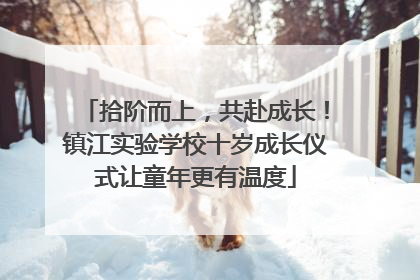 拾阶而上，共赴成长！镇江实验学校十岁成长仪式让童年更有温度