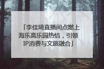 李佳琦直播间点燃上海乐高乐园热情，引领IP消费与文旅融合