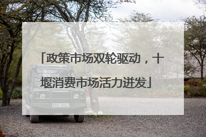 政策市场双轮驱动，十堰消费市场活力迸发