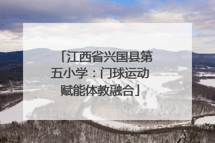 江西省兴国县第五小学：门球运动赋能体教融合