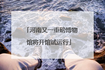 河南又一重磅博物馆将开馆试运行