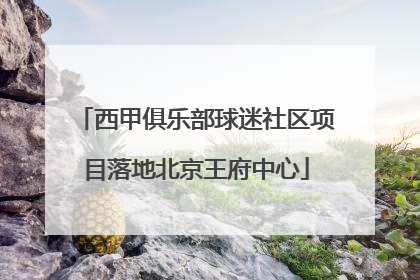 西甲俱乐部球迷社区项目落地北京王府中心