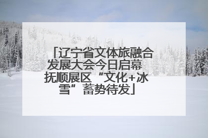 辽宁省文体旅融合发展大会今日启幕 抚顺展区“文化+冰雪”蓄势待发
