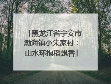 黑龙江省宁安市渤海镇小朱家村：山水环抱稻飘香