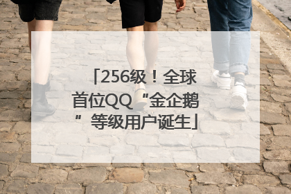 256级！全球首位QQ“金企鹅”等级用户诞生