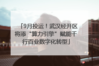 9月投运！武汉经开区将添“算力引擎”赋能千行百业数字化转型