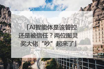 AI智能体是该管控还是被信任？两位图灵奖大佬“吵”起来了
